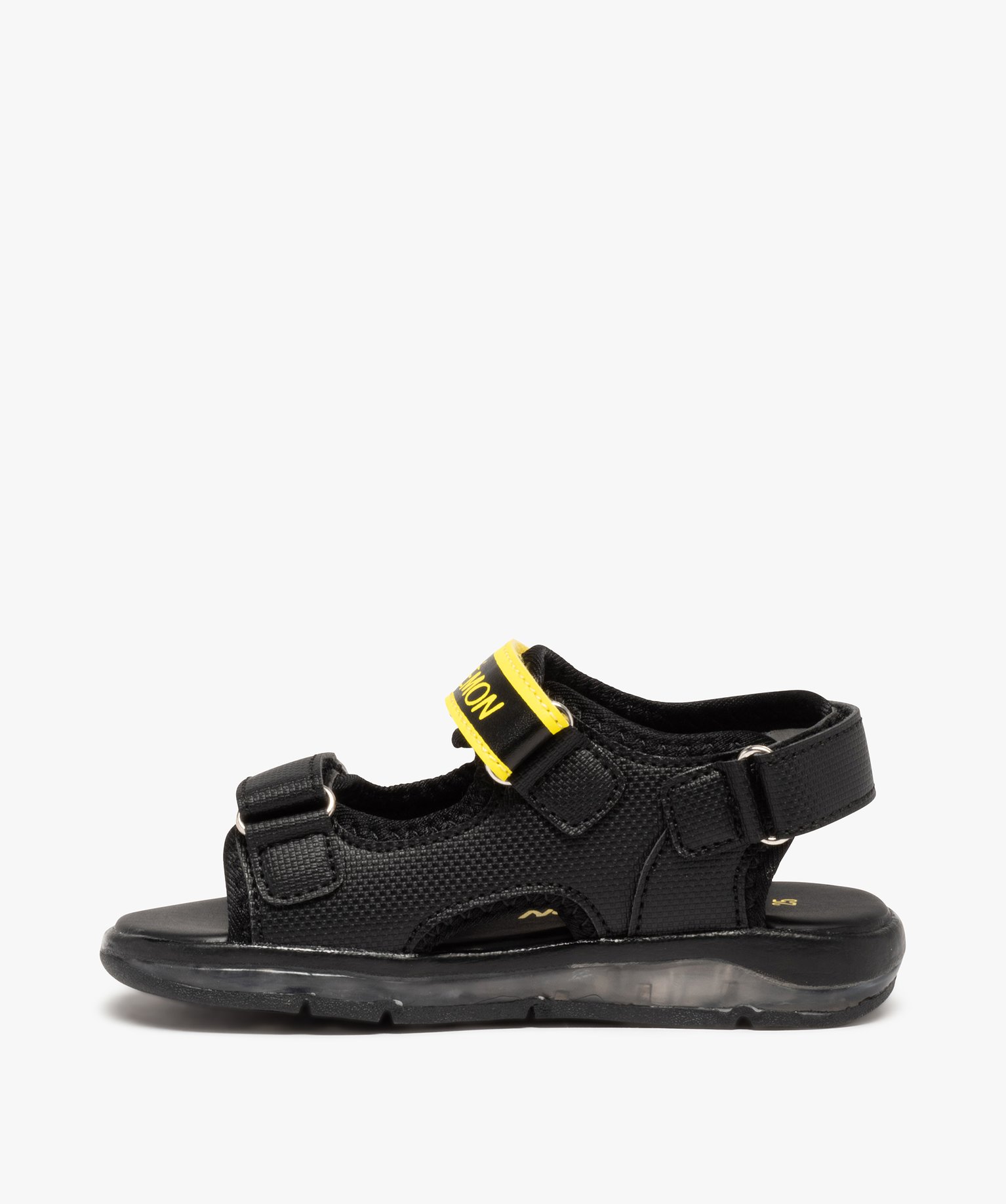Sandales Garçon sport à scratchs - Pokemon noir | GEMO