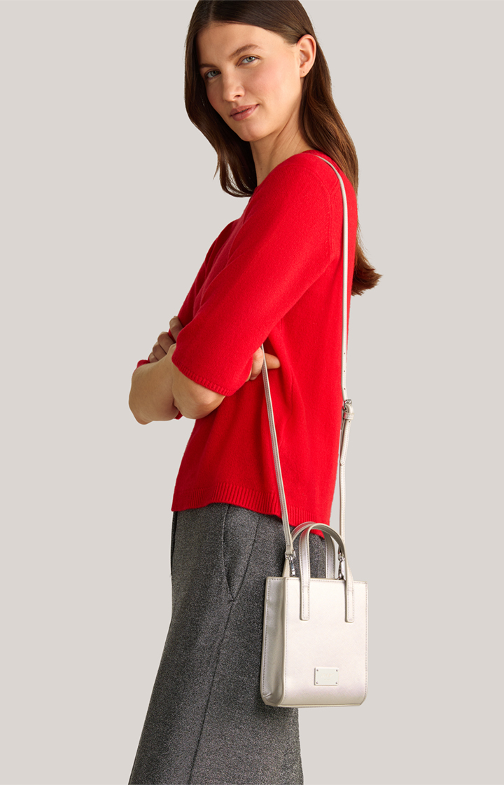 Tote Bag Cofano Rami in Silber