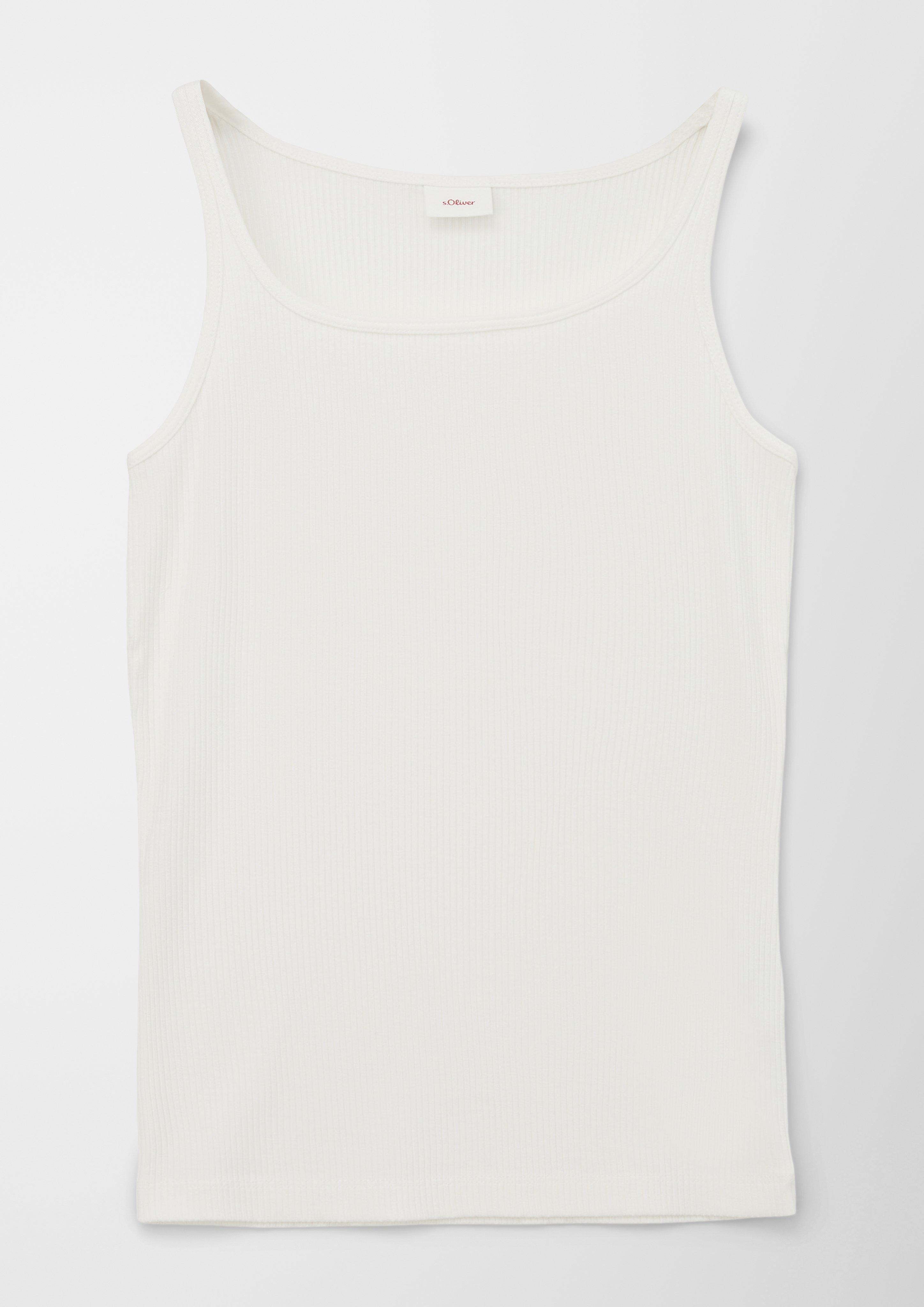 Top aus Rippware  2128001-0210