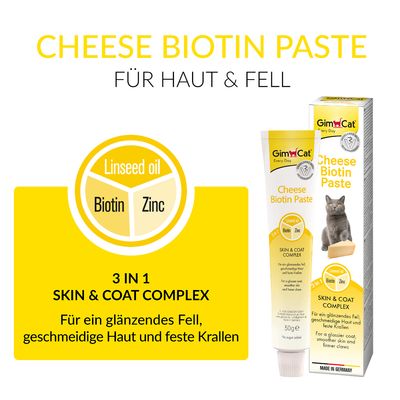 GimCat Cheese Biotin Paste
