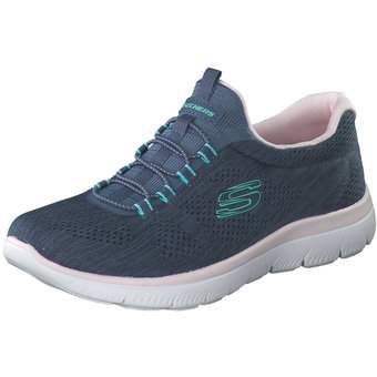 Skechers Summits Slipper in blau