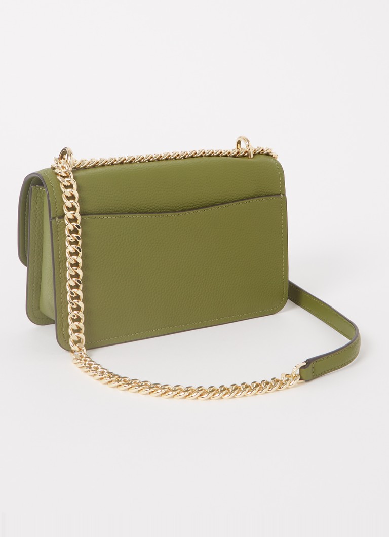 Michael Kors Claire Large textured leather crossbody bag