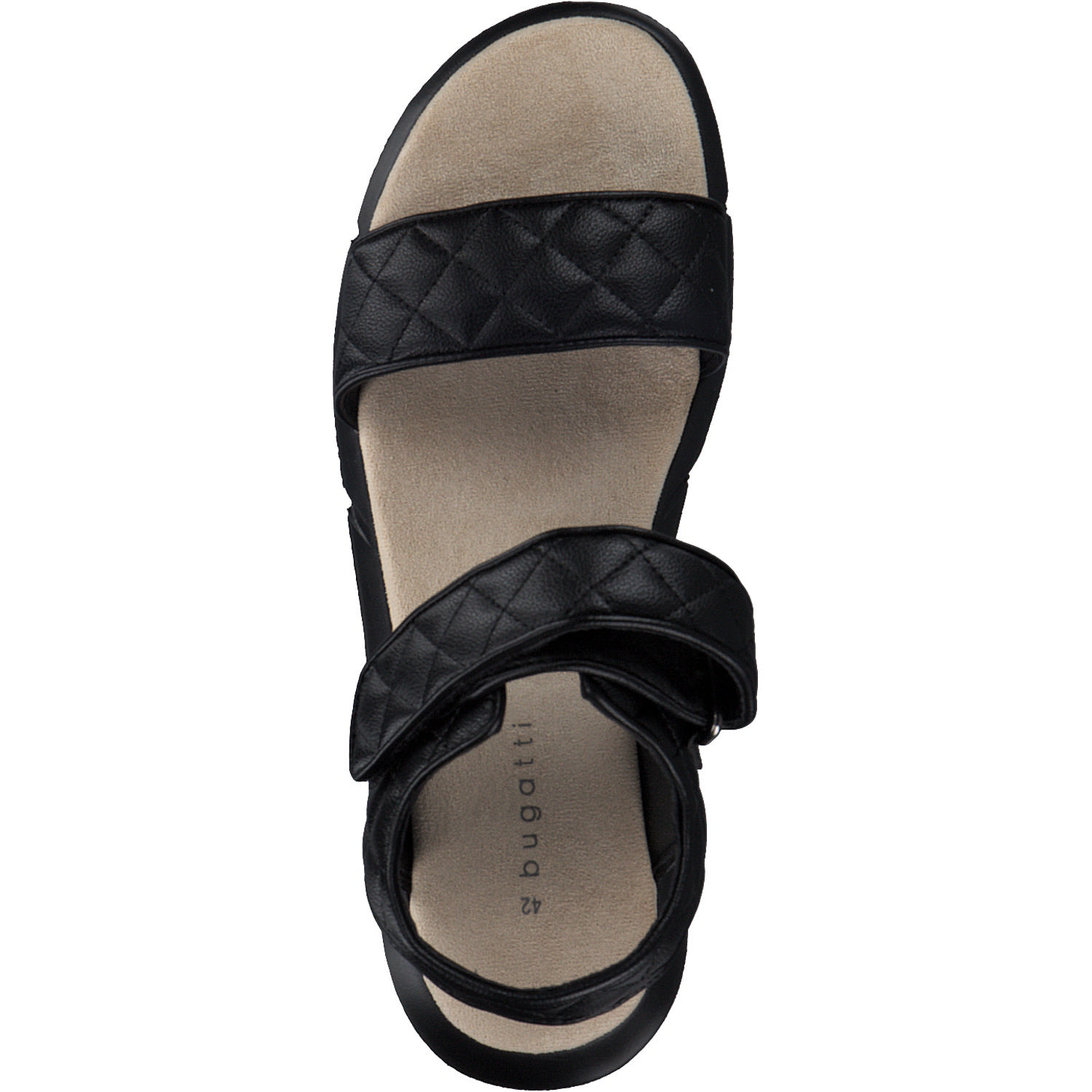 Bagatt Jersey A7882, Klassische Sandaletten, Damen, Schwarz