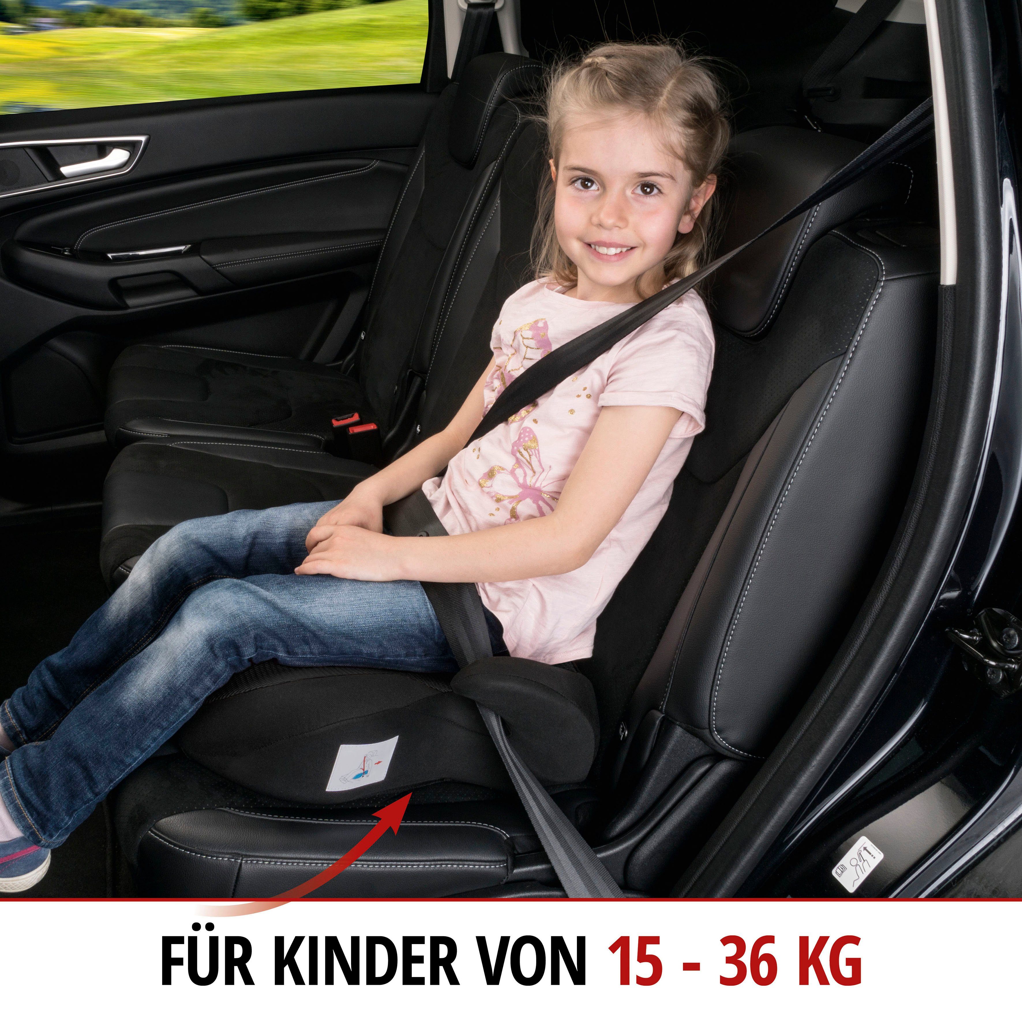 WALSER Kindersitzerhöhung Lino, ab: 15 kg, bis: 36 kg, für Kinder von 15-36 kg
