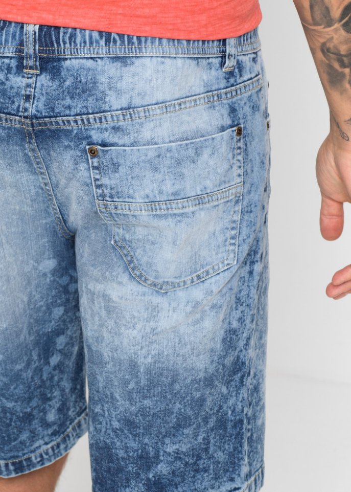 Schlupf-Bermuda, Slim Fit