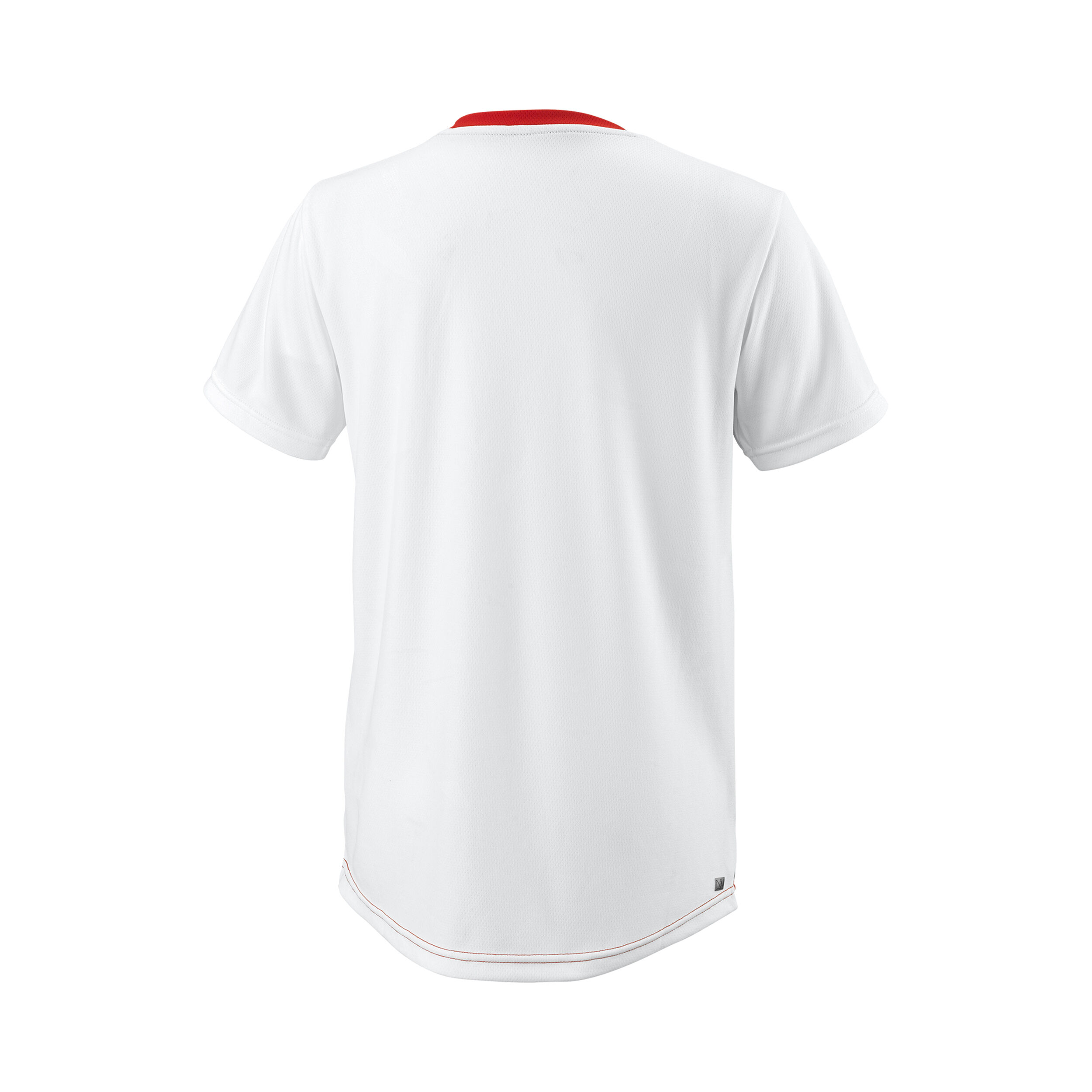 Team T-Shirt Jungen - Rot, Weiß