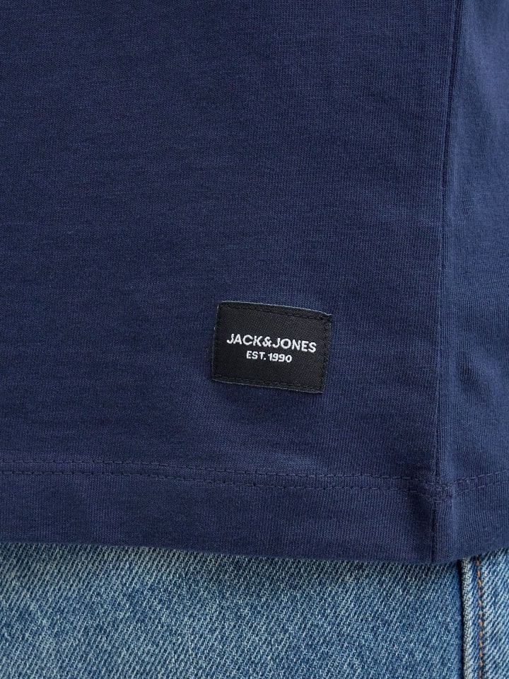 JACK & JONES PLUS T-shirt in Navy Blazer günstig kaufen