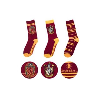 Harry Potter Socken 3er-Pack Gryffindor