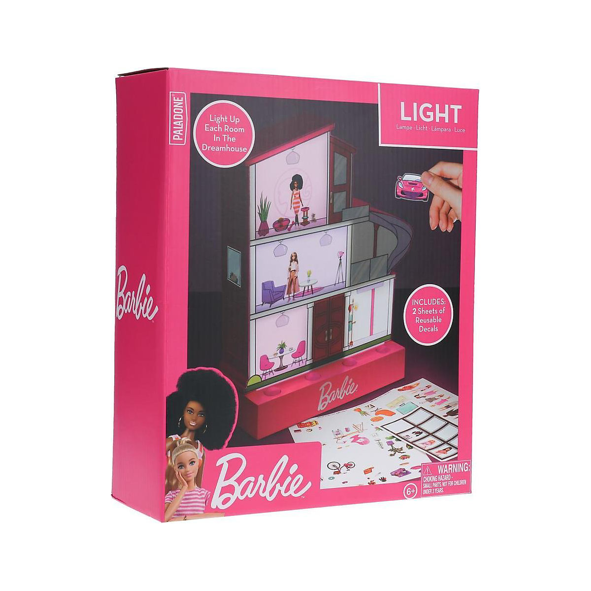 Barbie Dreamhouse Leuchte mit Sticker