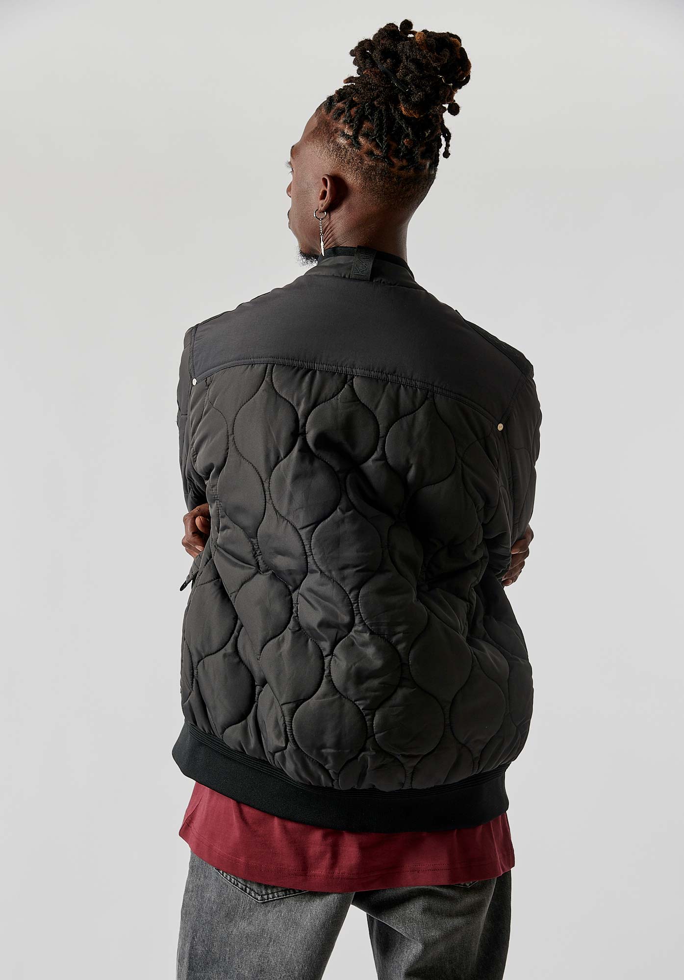 VOBER  Doudoune noire Homme