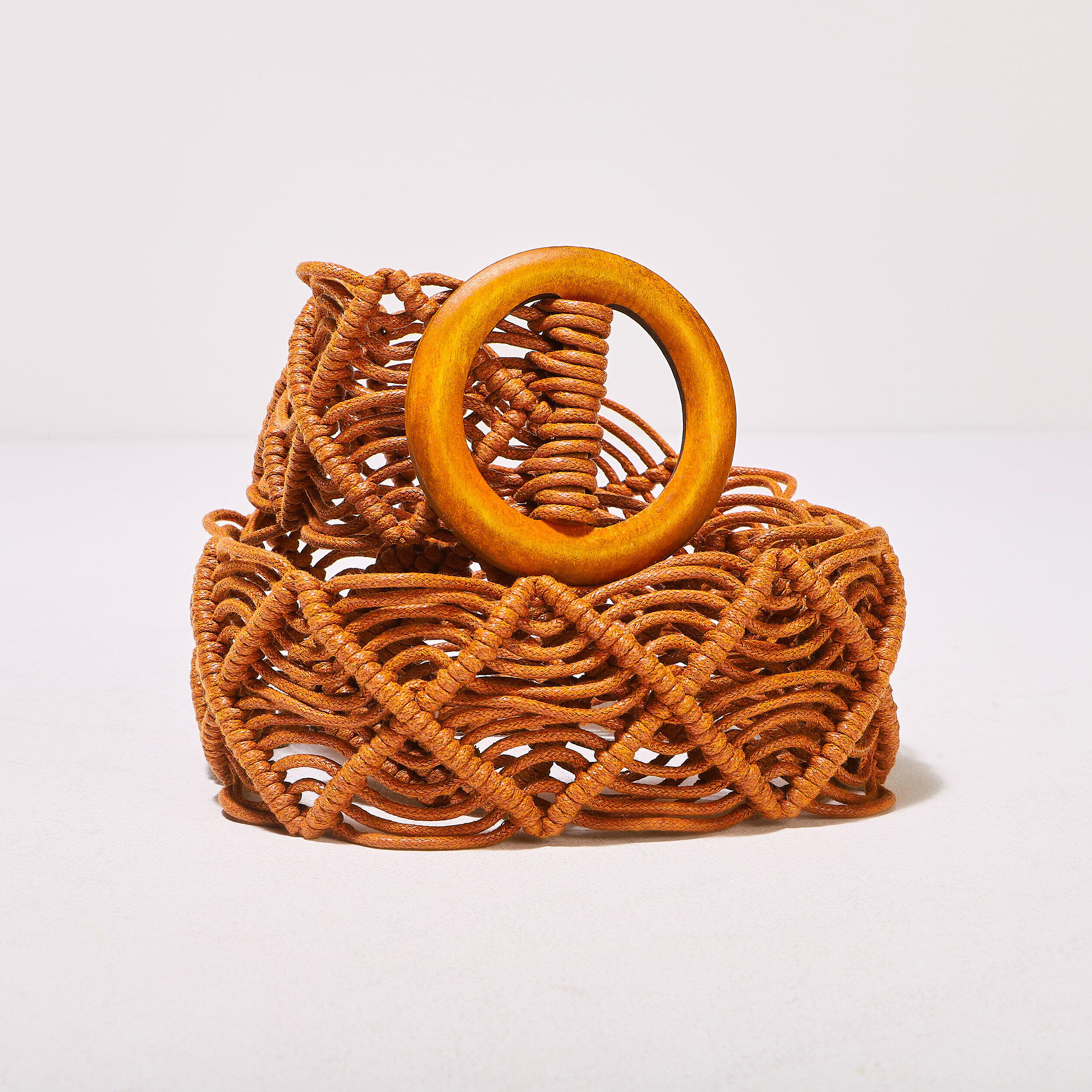 Ceinture macramé marron femme | Cache Cache