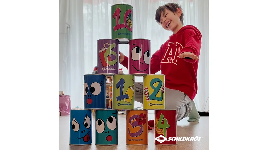 Schildkröt - Dosenwurfspiel