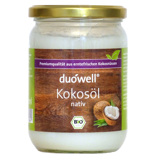 KOKOSÖL Bio duowell  450 ml  Öl