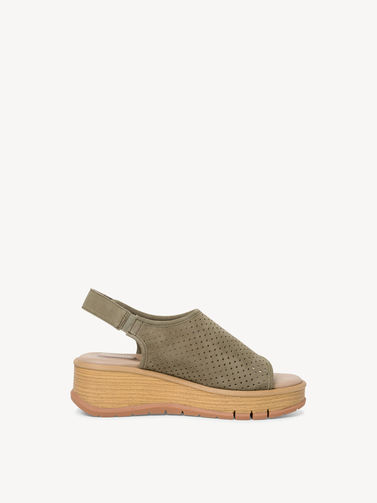 Sandale en cuir - vert