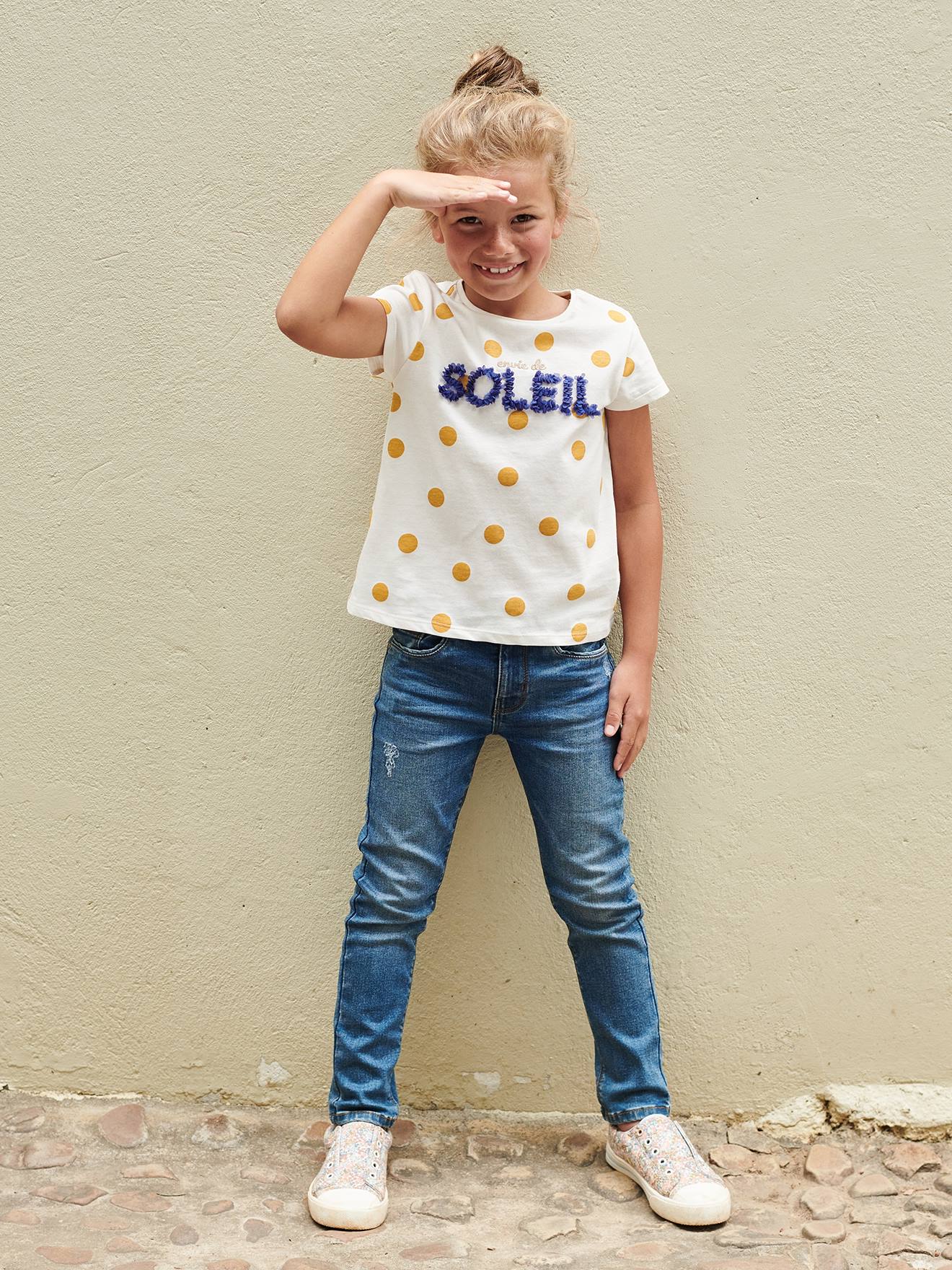 Vertbaudet Mädchen T-Shirt - zartrosa