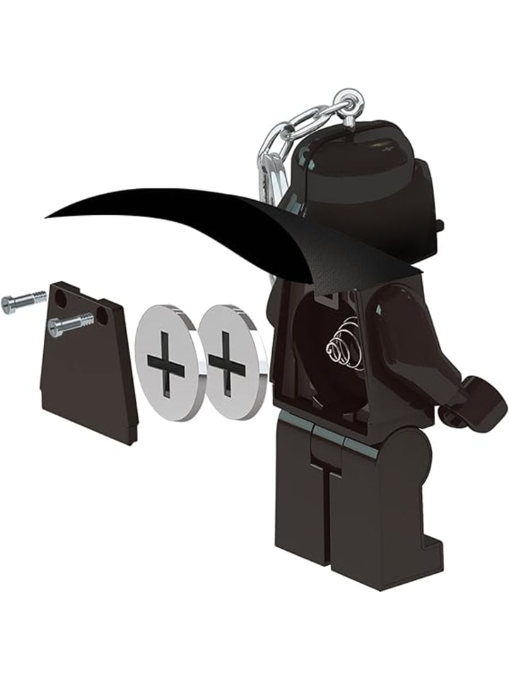 LEGO IQ Lego Star Wars Schlüsselanhänger mit LED-Taschenlampe in Schwarz günstig kaufen 76