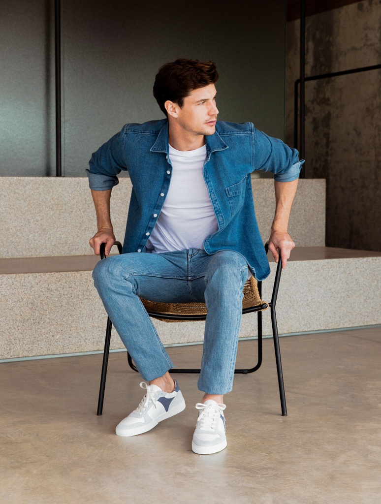 Milwaukee - Blanc & Bleu Denim