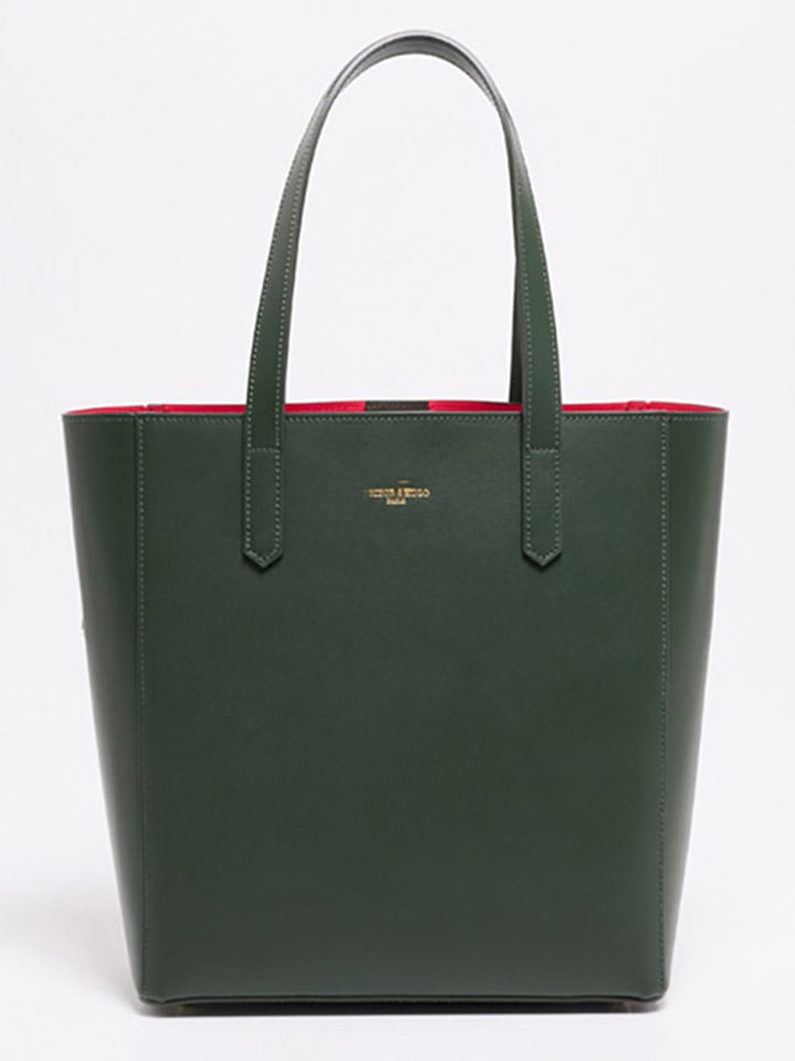Victor & Hugo Paris Leder-Schultertasche 
