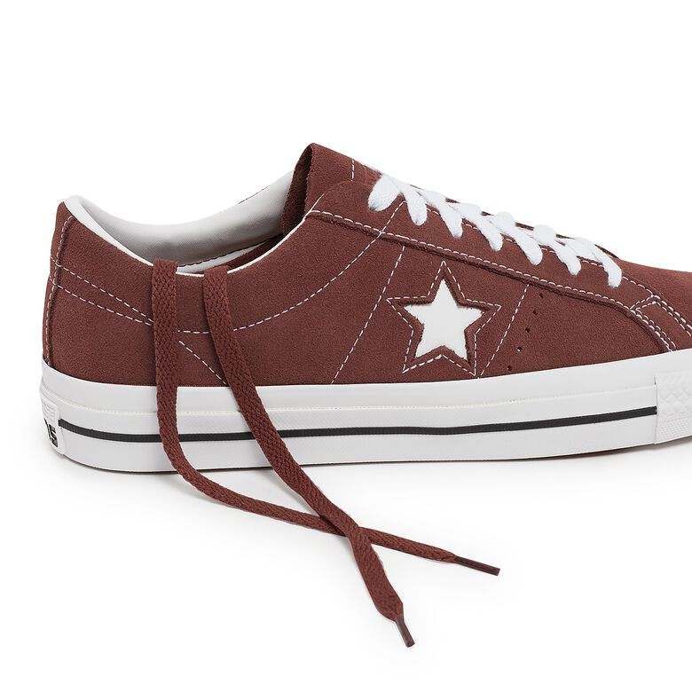 Converse One Star Pro red oak/white/black