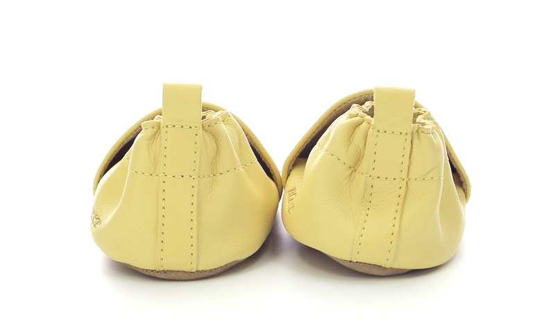 Chaussons cuir tannage vegetal Stick And Cone