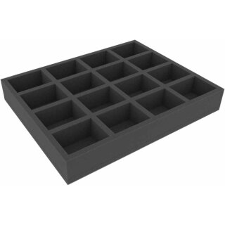 Feldherr Full-Size Schaumstoffeinlage mit 16 Fächern
