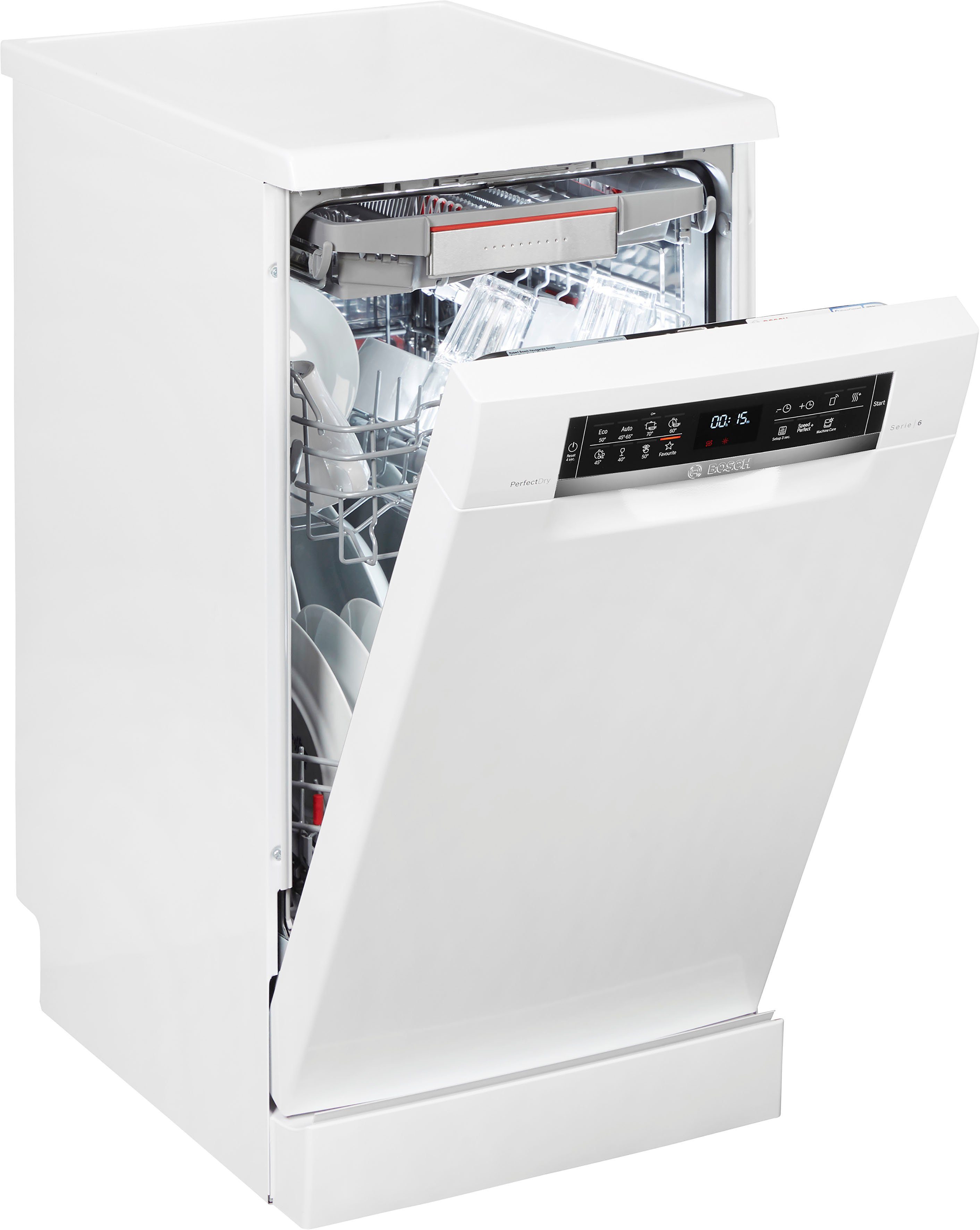 BOSCH Standgeschirrspüler Serie 6, SPS6ZMW35E, 10 Maßgedecke
