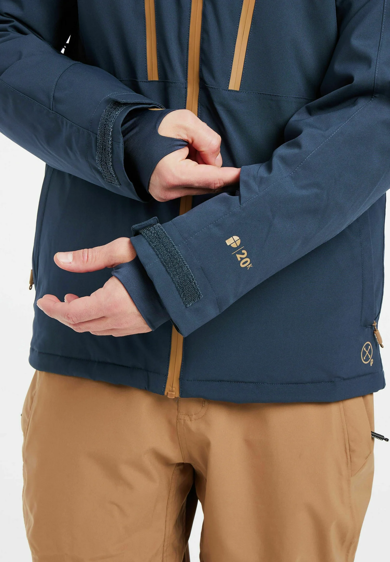 Chaqueta de esquí de protesta