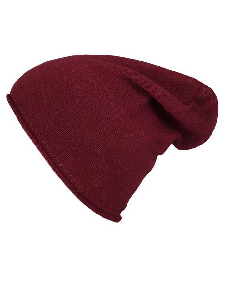 Zwillingsherz Beanie in Bordeaux günstig kaufen onesize