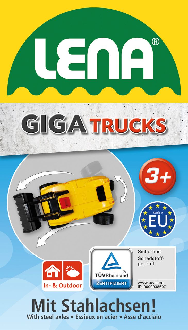 LENA GIGA TRUCKS Aufsitz-Schaufellader Pro X, lose