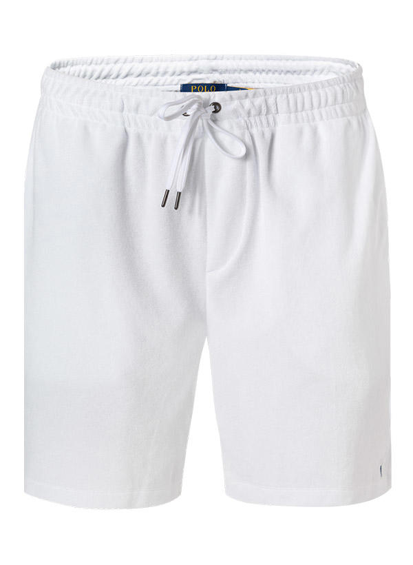 Polo Ralph Lauren, Shorts, Baumwoll-Frottee, weiß