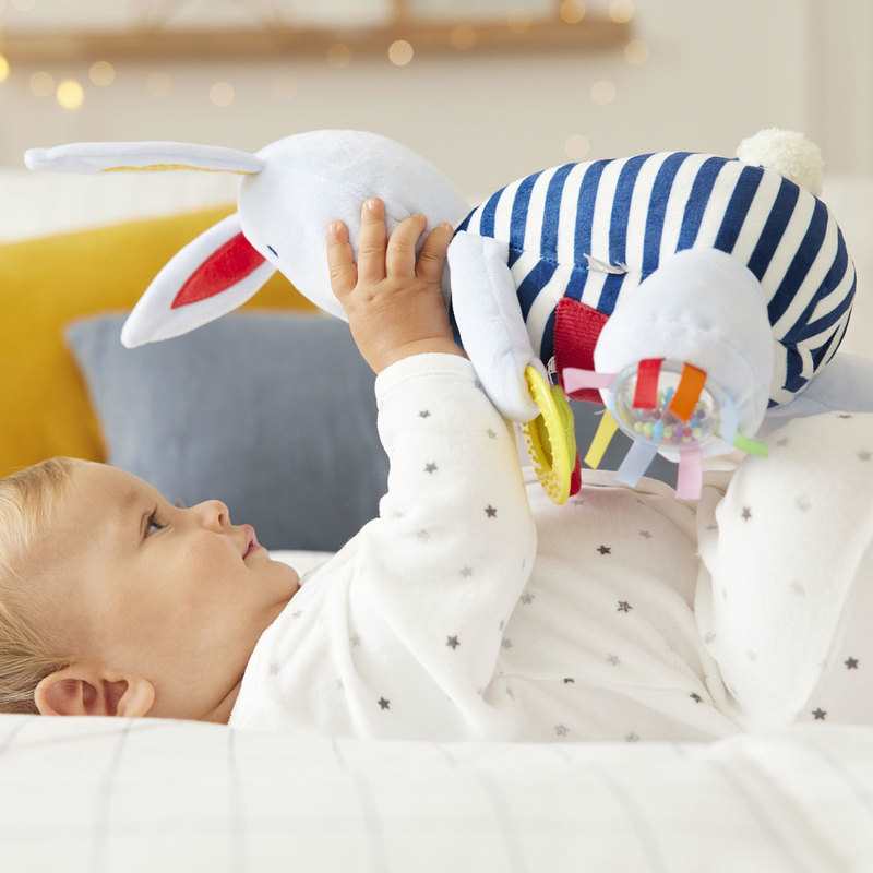 Peluche multi-activités Léandre Oxybul