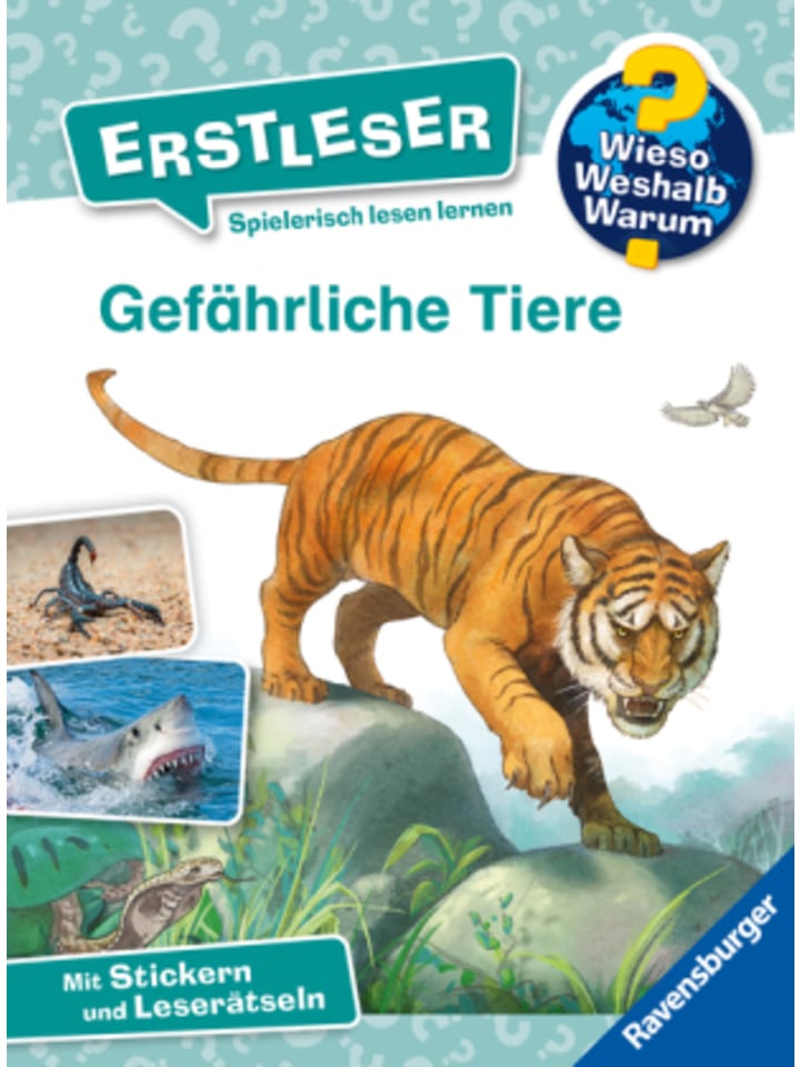 Ravensburger Verlag GmbH Buch - Wieso? Weshalb? Warum? Erstleser, Band 16 - Gefährliche Tiere günstig kaufen onesize