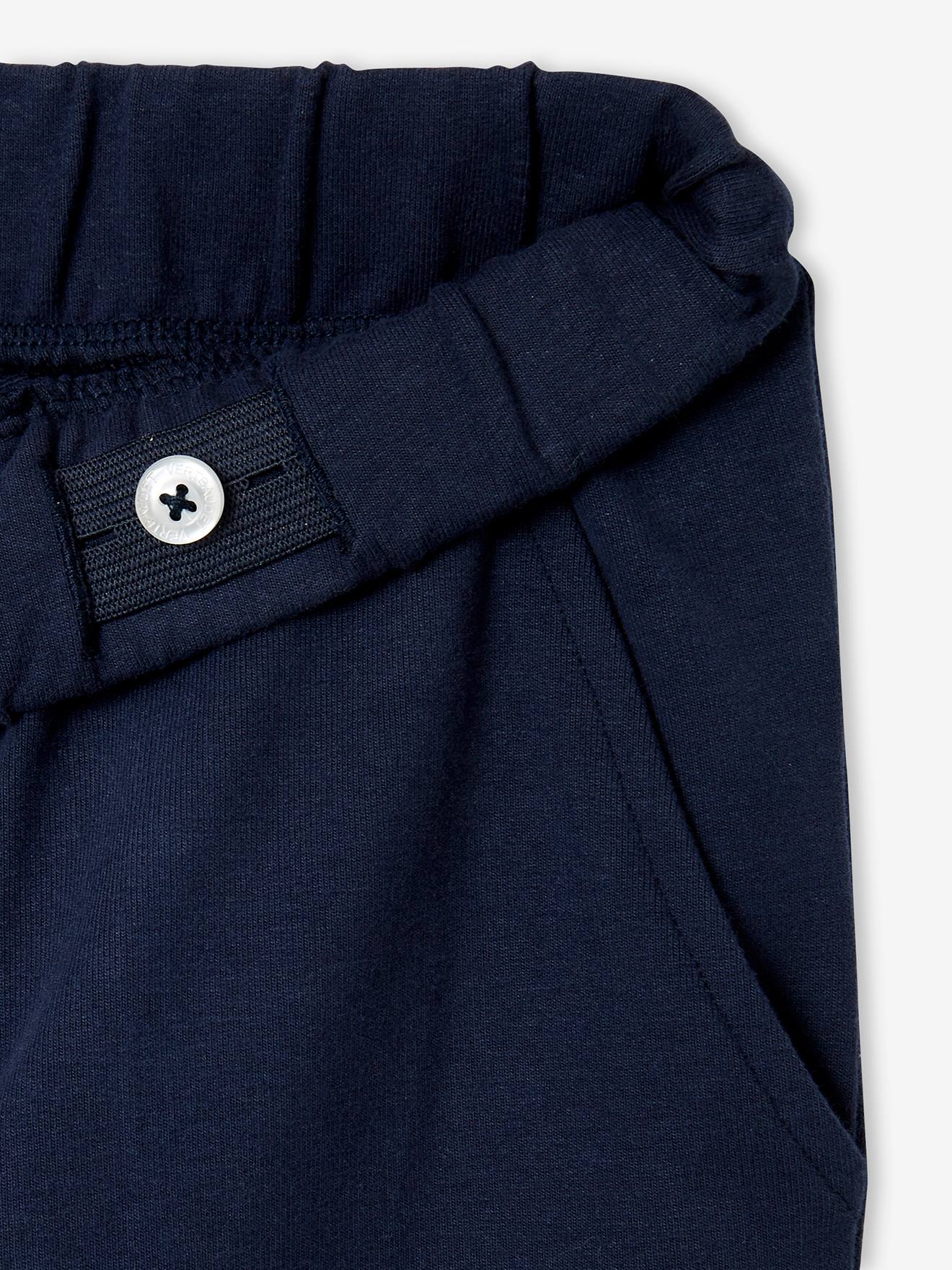 Pantalon jogging foot garçon encre