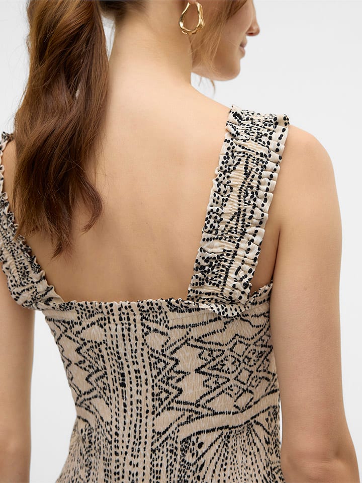 Vero Moda Kleid in Beige günstig kaufen