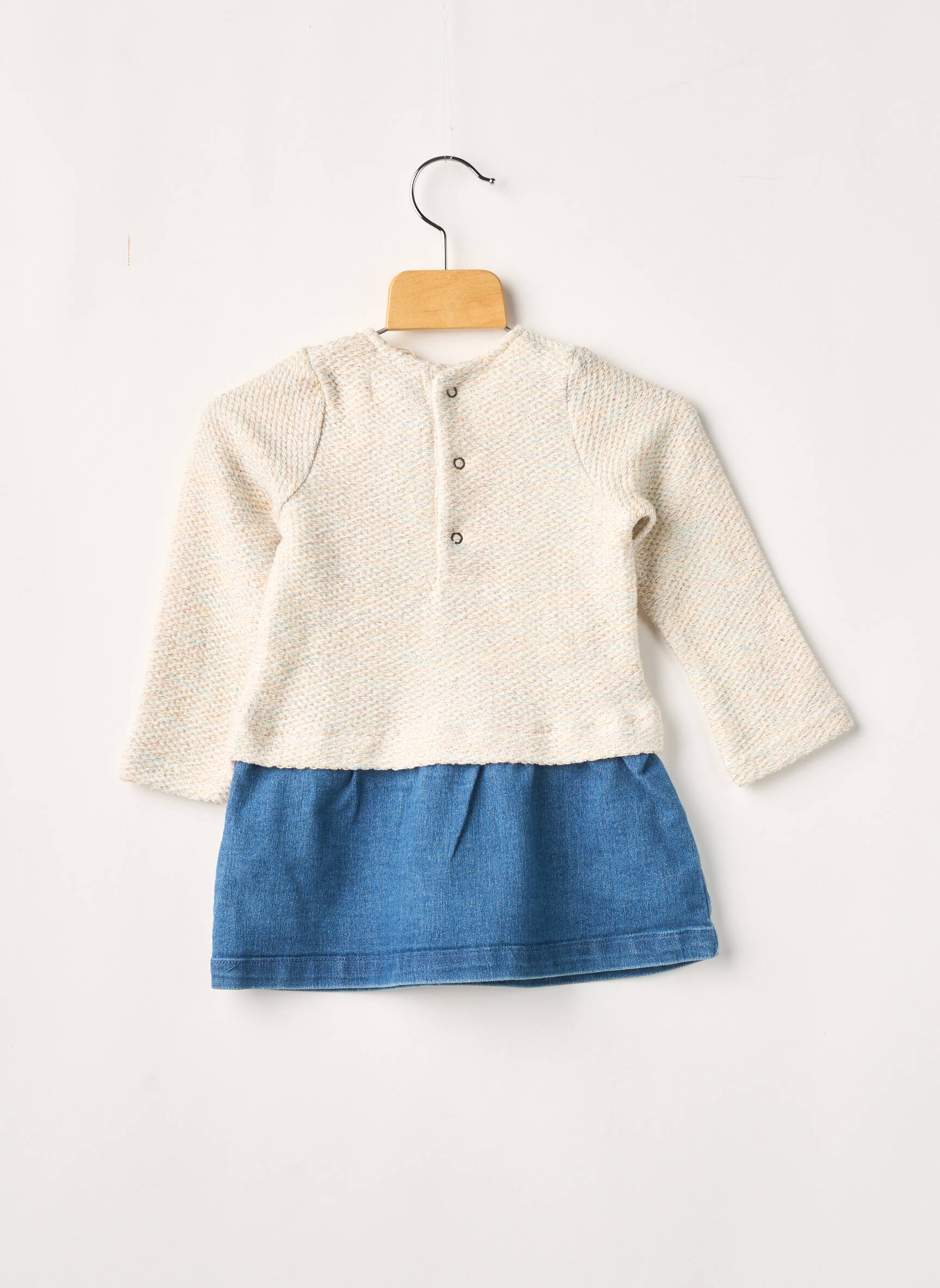 Chipie Robes Mi Longues Fille couleur beige