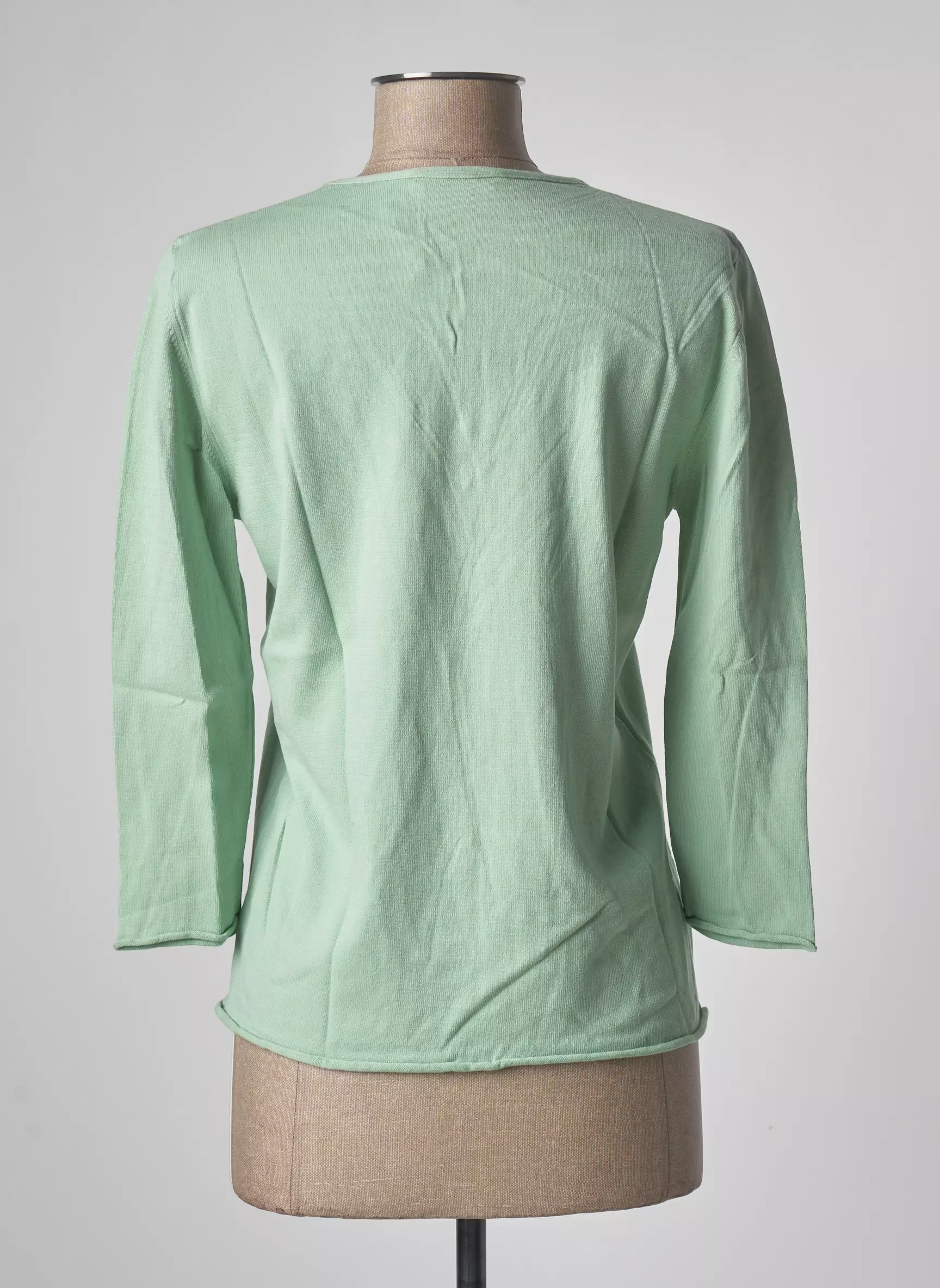 Stefan Green Pulls Femme couleur vert