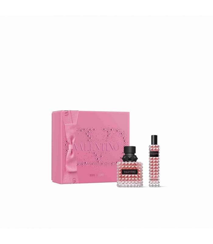 Valentino-BORN IN ROMA DONNA-Coffret Noël Eau de Parfum Florale Ambrée Boisée Pour Elle