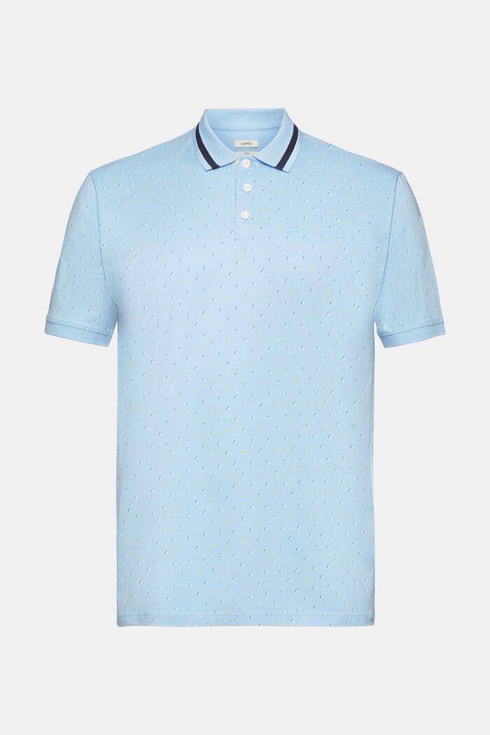 Poloshirt mit Allover-Muster
