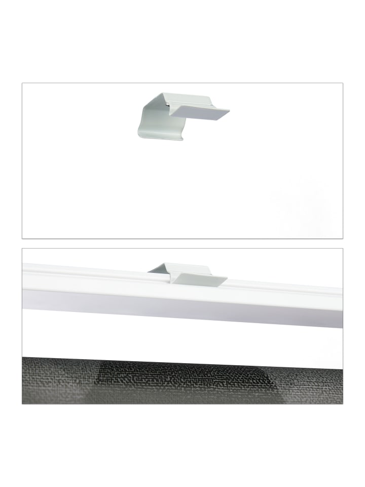 relaxdays Duschrollo Punkte in Grau - (B)60 x (H)240 cm günstig kaufen onesize