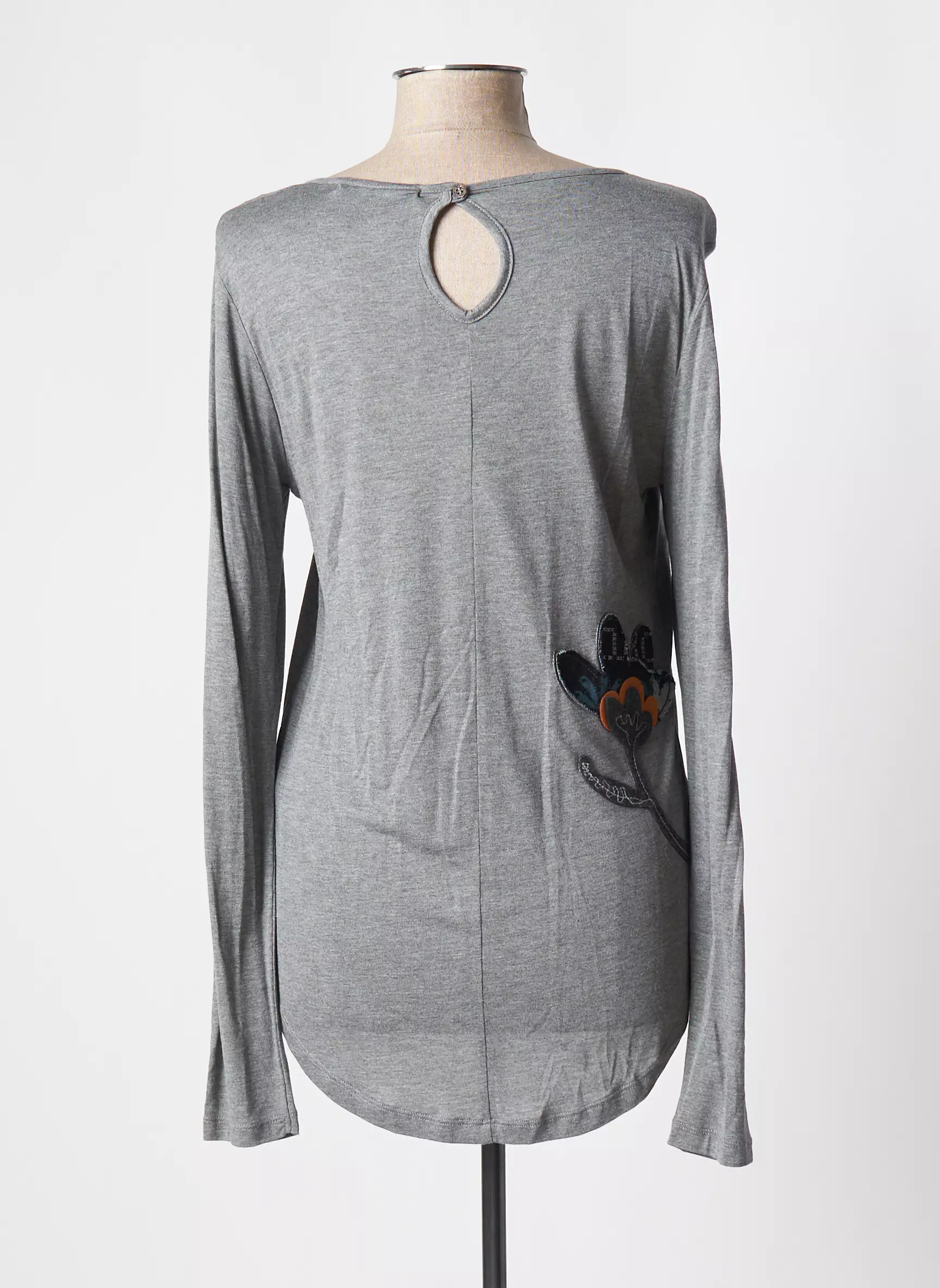 Mamatayoe Tshirts Femme couleur gris