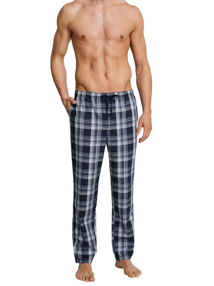 Schiesser Loungehose Mix & Relax in dunkelblau-gem. günstig kaufen