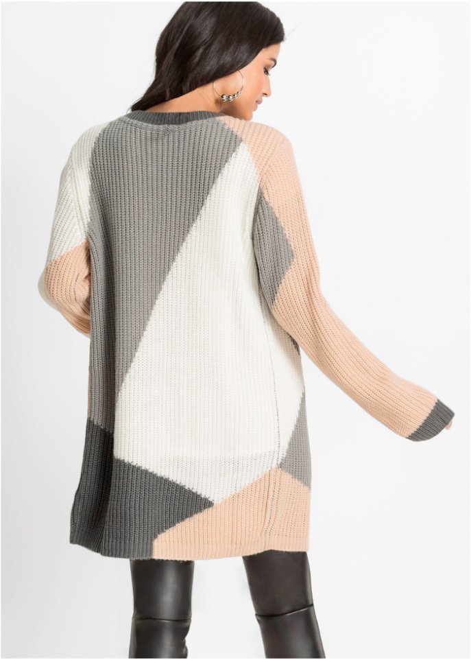 Oversize-Strickjacke