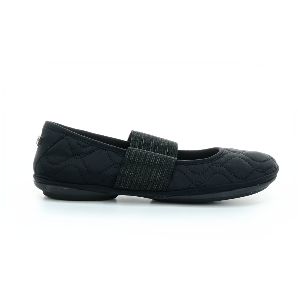 Camper Right Nina Kyle Negro Embroidery Black (K201584-002)) AD Ballerinas