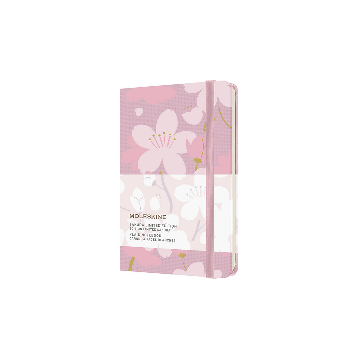 Moleskine Notizbuch - Sakura 2021, Pocket/A6, Blanko, Rosa