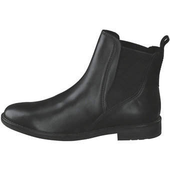 Marco Tozzi Chelsea Boots in schwarz
