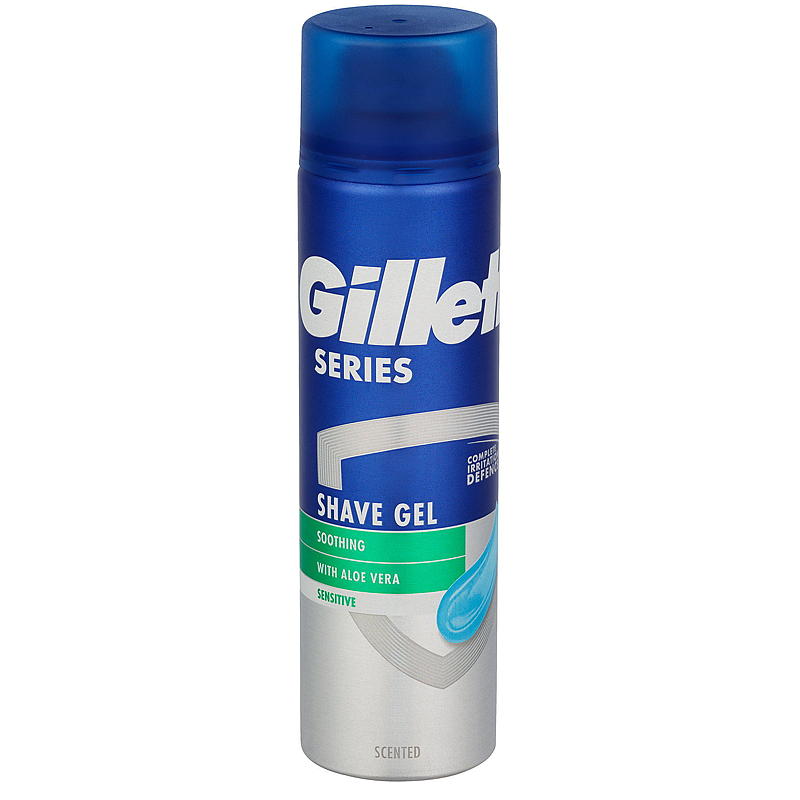 Gillette Gillette barbergel 200 ml, sensitive