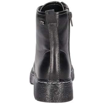 Barbarella Schnür Boots in schwarz