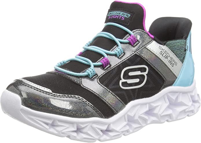 SKECHERS Mädchen Sneaker schwarz