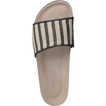 Tamaris Pantolette in schwarz