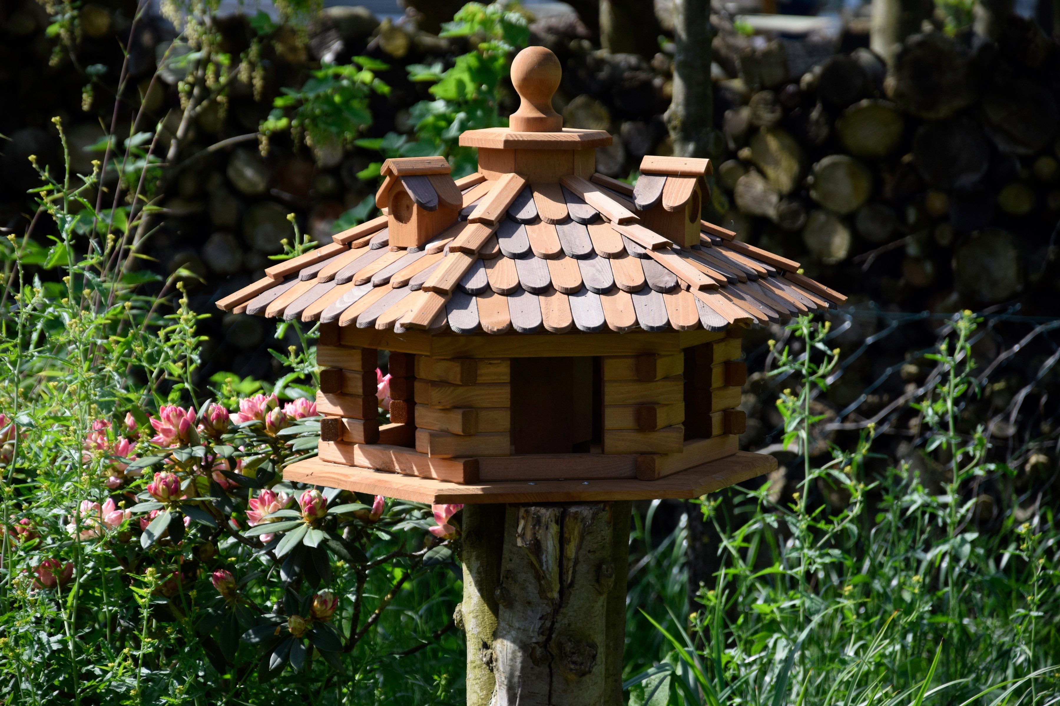 dobar Vogelhaus Rustikal XXL, BxTxH: 68x59x46 cm
